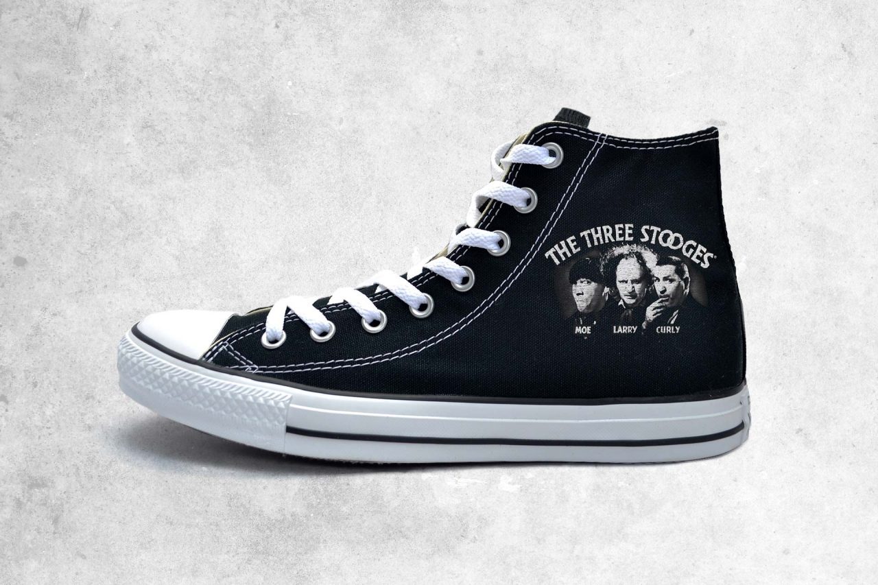 C3 Entertainment Licenses The Three Stooges And Motor Marc Art Brands To NVR Shoes For Custom Sneakers
