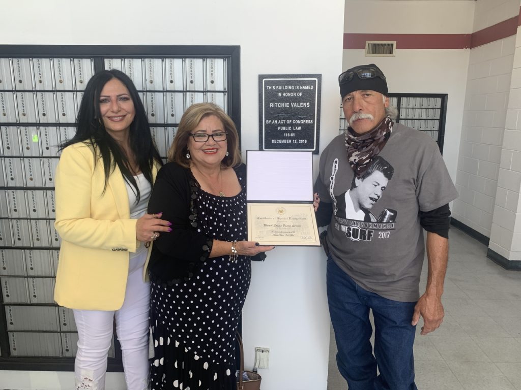 Ritchie Valens Post Office dedicated to Pacoima’s rock ‘n’ roll legend