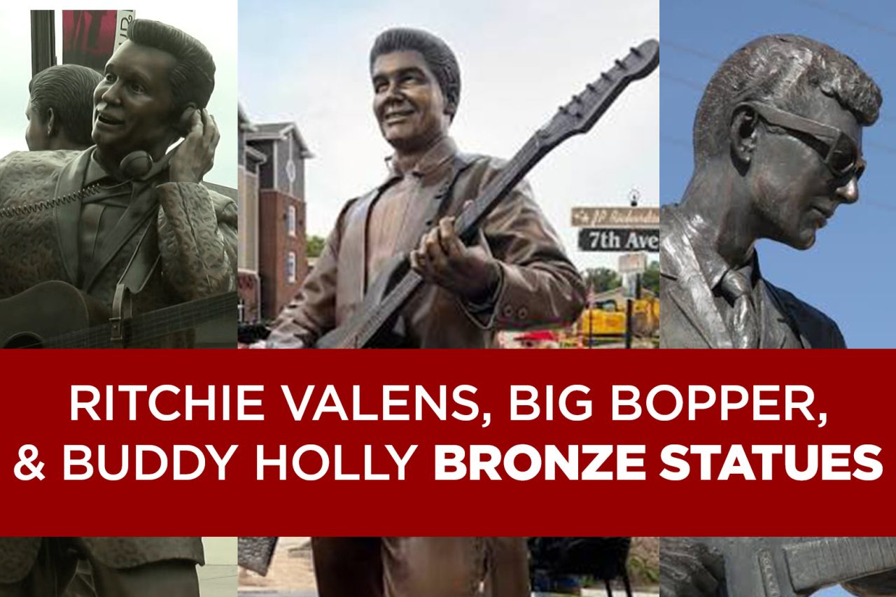 C3 Entertainment Celebrates Unveiling of Ritchie Valens, Big Bopper, and Buddy Holly Bronze Statues